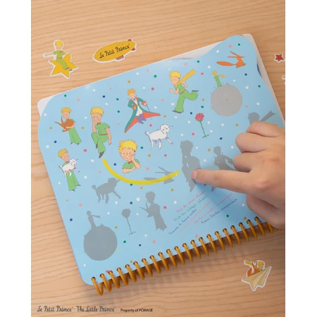 Tragbares Aquarellmalbuch - Kleingedruckt