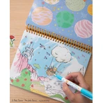 Tragbares Aquarellmalbuch - Kleingedruckt