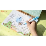 Tragbares Aquarellmalbuch - Kleingedruckt