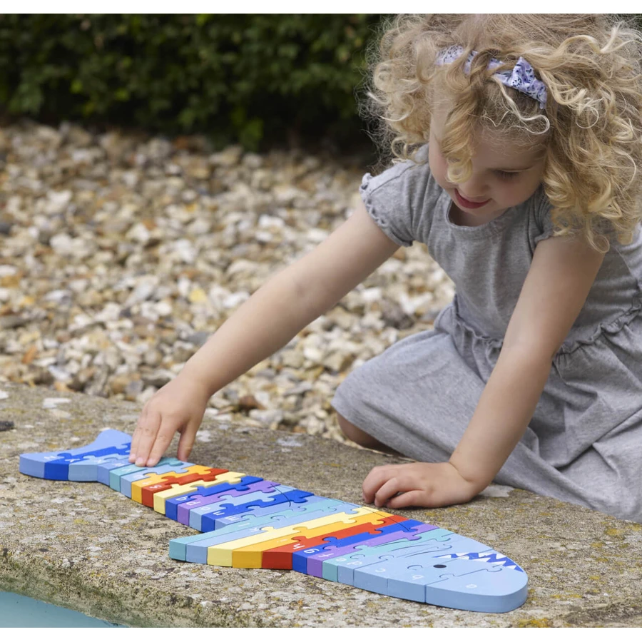 Houten alfabetpuzzel, Orange Tree Toys