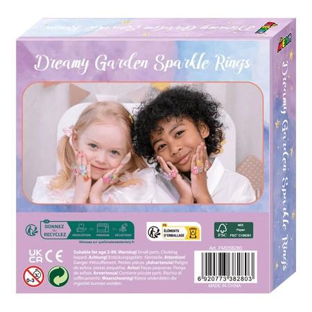 Juego de anillos brillantes Fancy Me "Dream Garden