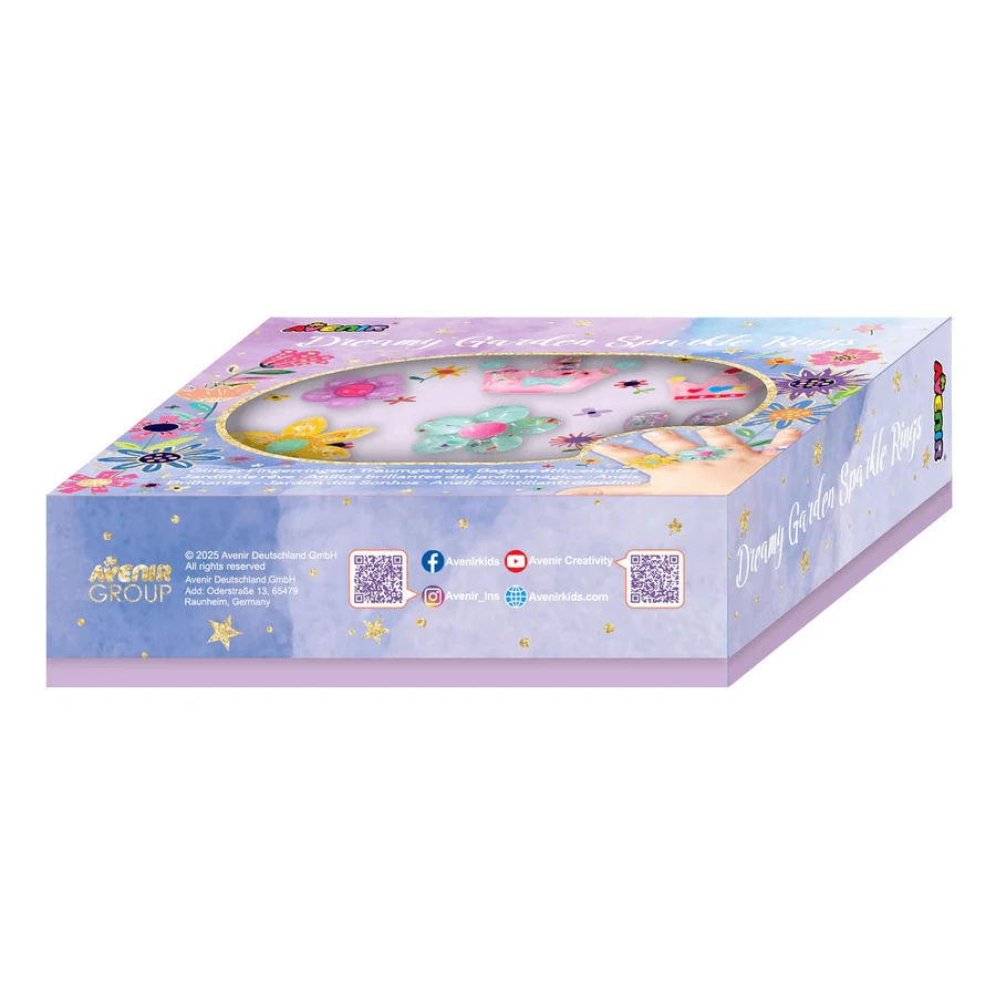 Juego de anillos brillantes Fancy Me "Dream Garden