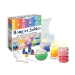 Creative kit - Vegetable wax candles with sandy look - Sentosphere