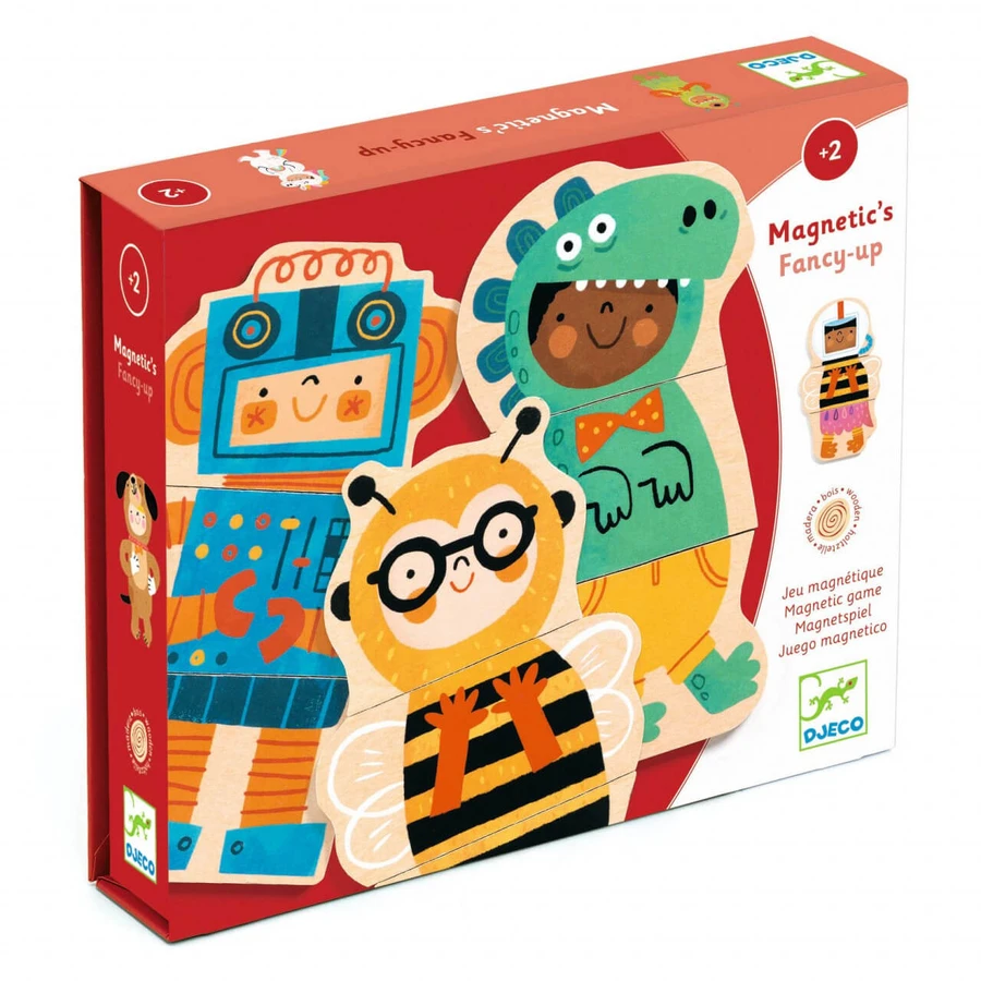 Juego Djeco Magnets Animales disfrazados