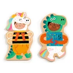 Juego Djeco Magnets Animales disfrazados