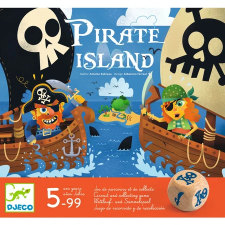 Board game Pirate Island, Djeco