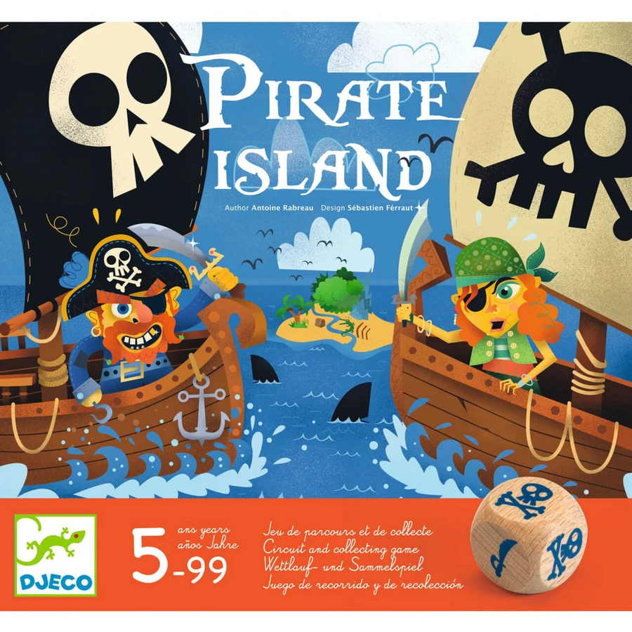 Board game Pirate Island, Djeco