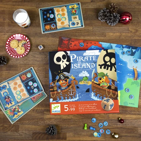 Board game Pirate Island, Djeco