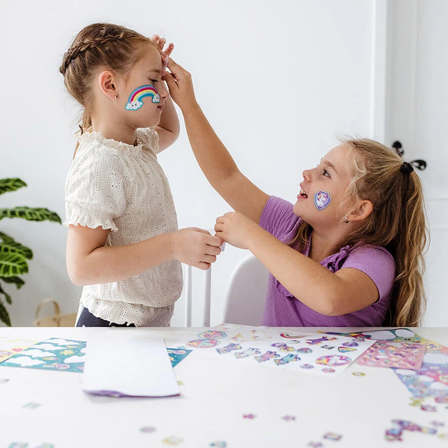 Super eenhoorn stickerset