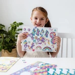 Super eenhoorn stickerset