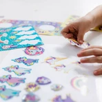 Super eenhoorn stickerset