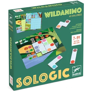 Juego de lógica, Animales salvajes, Djeco