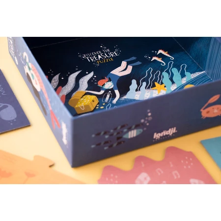 Puzzle Encuentra el tesoro, Londji