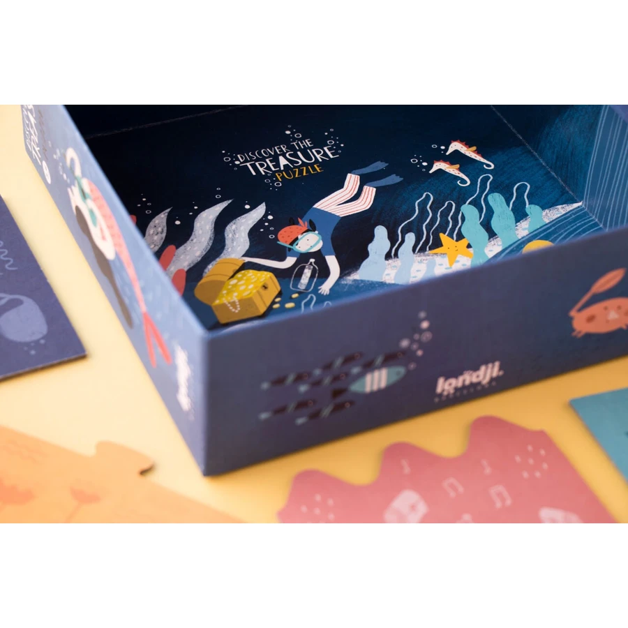 Puzzle Encuentra el tesoro, Londji
