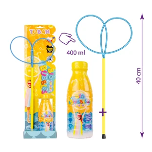 Set Globos de Jabón Gigantes - accesorio mariposa + solución 400 ml