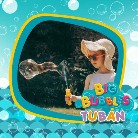 Set Globos de Jabón Gigantes - accesorio mariposa + solución 400 ml