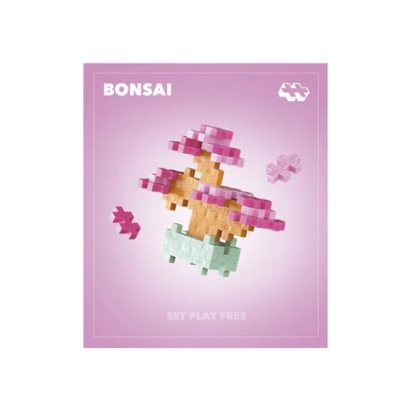 Baukasten Plus-Plus, PLANTS - Bonsai rosa