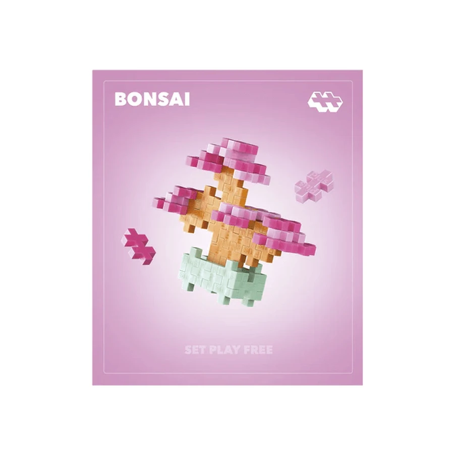 Baukasten Plus-Plus, PLANTS - Bonsai rosa
