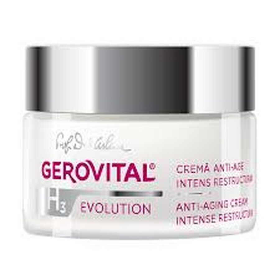 Gerovital H3 Evolution Intensieve Herstructurerende Anti-Aging Crème 45, 50 ml, Farmec