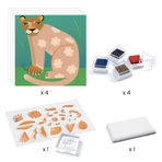 Djeco postzegelspel, Dieren