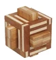 Logic game IQ wooden bamboo bamboo Double sticks