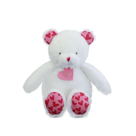 Miękki pluszowy miś "Kocham Cię" w torbie prezentowej - 25 cm: ceny i cechy