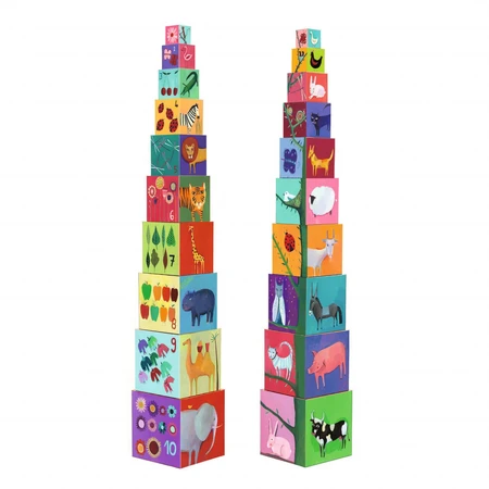 Djeco Natura building tower