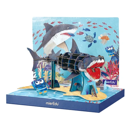 3D Puzzle ECO - Great White Shark (deluxe)