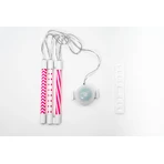 Lumières LED tubulaires SpinBrightz pour roues de vélo, rose