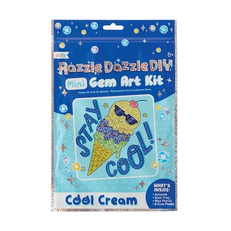 Mini DIY creatieve workshop met diamanten - Cool Icecream