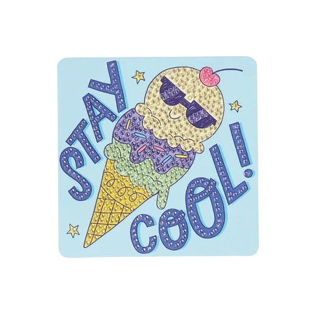 Mini DIY creatieve workshop met diamanten - Cool Icecream