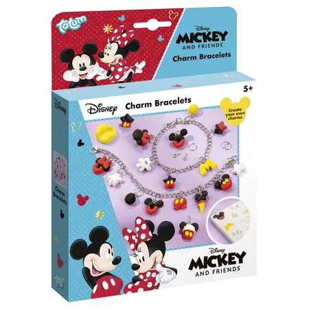 Creatieve set DIY armbanden met hangers Disney Mickey en vriendjes