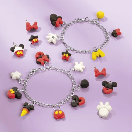 Creatieve set DIY armbanden met hangers Disney Mickey en vriendjes