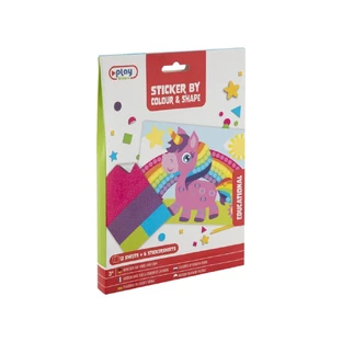 Color and shape stickers set, Grafix