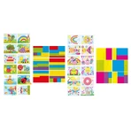 Color and shape stickers set, Grafix