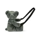 Teddy Bear - adorable crossbody bag, 30 cm, Kaki