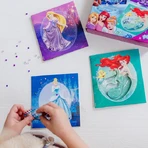 Creatieve DIY-set, wenskaarten met Disney Princess-slips