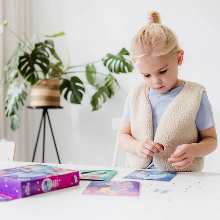 Creatieve DIY-set, wenskaarten met Disney Princess-slips