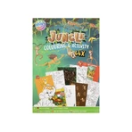 Kleurboek met activiteiten, Jungle, A4, 64 pagina's