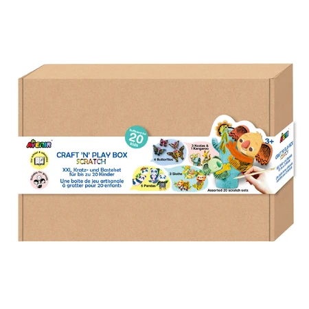 Set de rasage XXL créatif - Craft 'N' Play Box