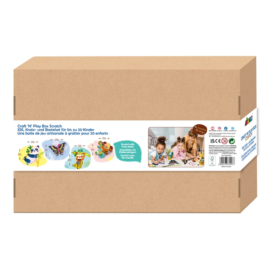 Set de rasage XXL créatif - Craft 'N' Play Box