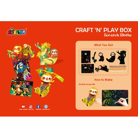 Set de rasage XXL créatif - Craft 'N' Play Box
