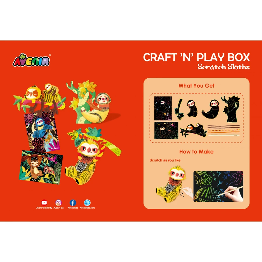 Set de rasage XXL créatif - Craft 'N' Play Box