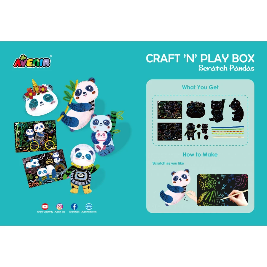 Set de rasage XXL créatif - Craft 'N' Play Box