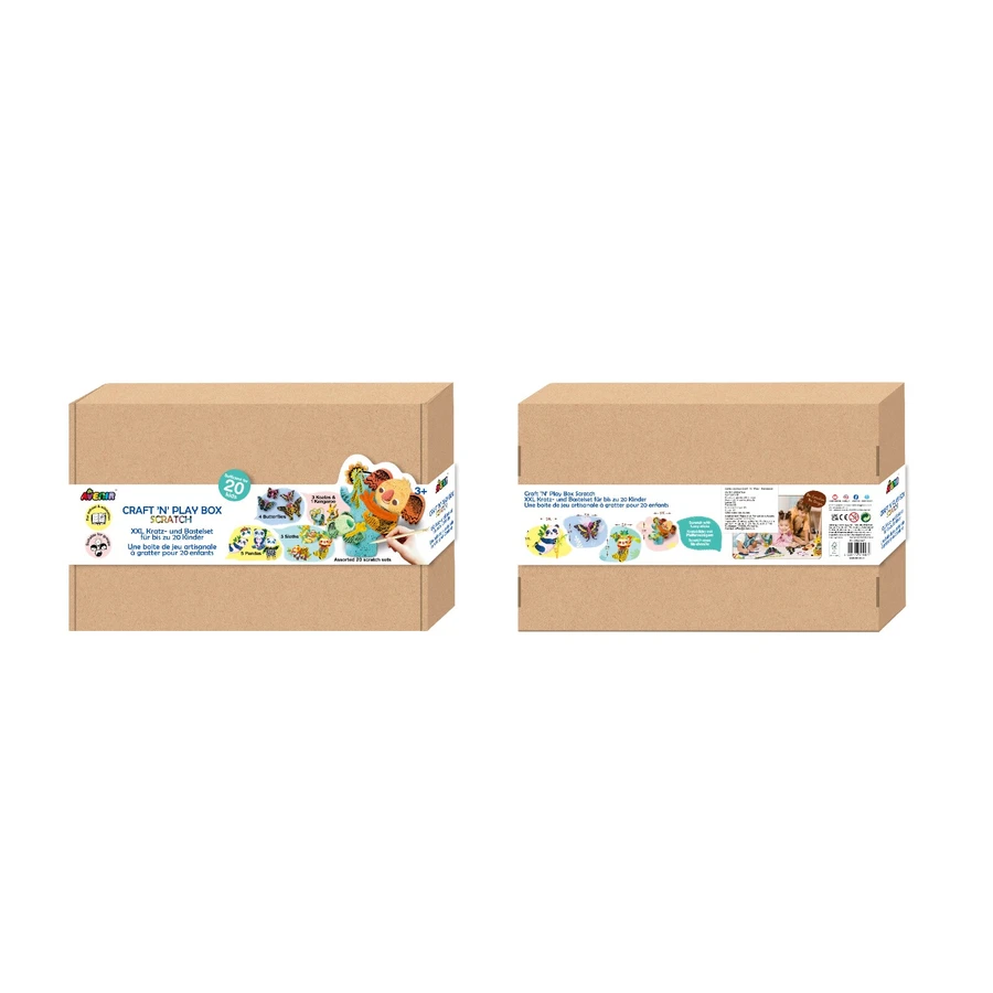 Set de rasage XXL créatif - Craft 'N' Play Box