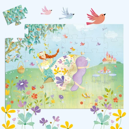 Puzzle de hadas de primavera, Djeco