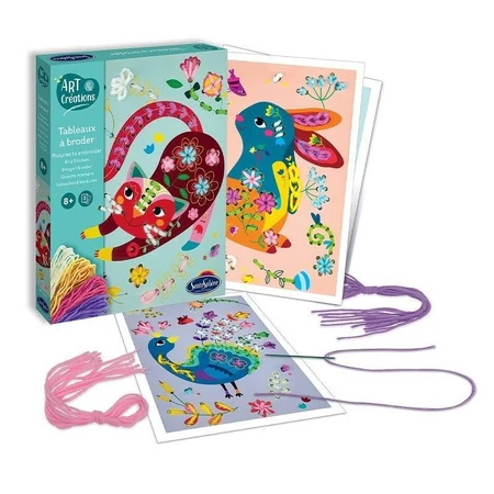 Kreativ-Stickerei-Set