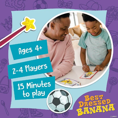 Magnetisch spel Best geklede banaan, Best geklede banaan