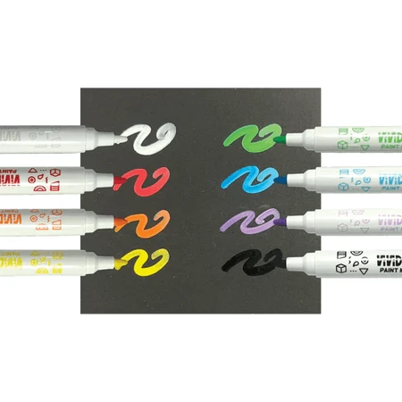Vivid Pop! kleurpotloden - set van 8, klassiek