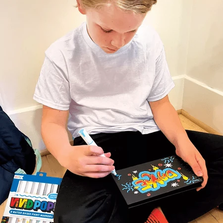 Vivid Pop! kleurpotloden - set van 8, klassiek